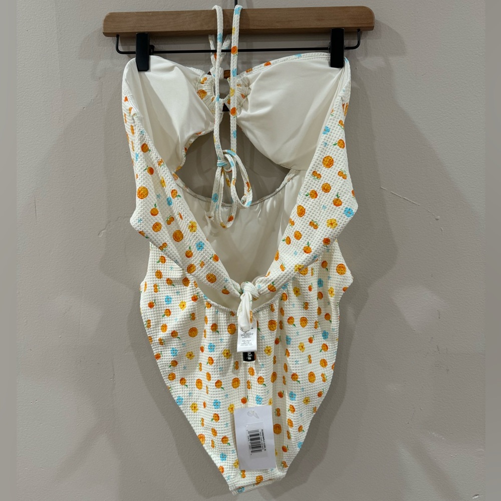 Dippin Daisys wave rider adjustable tie one piece bathing suit size XL NWT - Picture 9 of 14